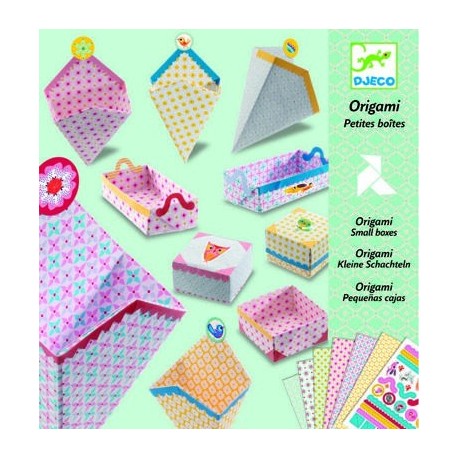 Origamis „Mažos dėžutės“